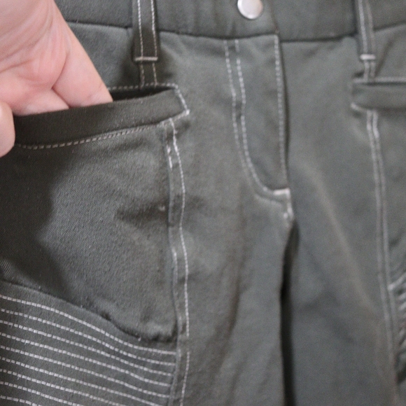 Gho Dho Green Riding Breeches Pants Skinny 28 Equestrian - Picture 7 of 15